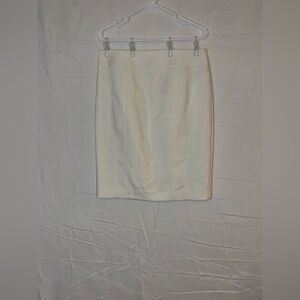 NWT Express Off-White Pencil Skirt